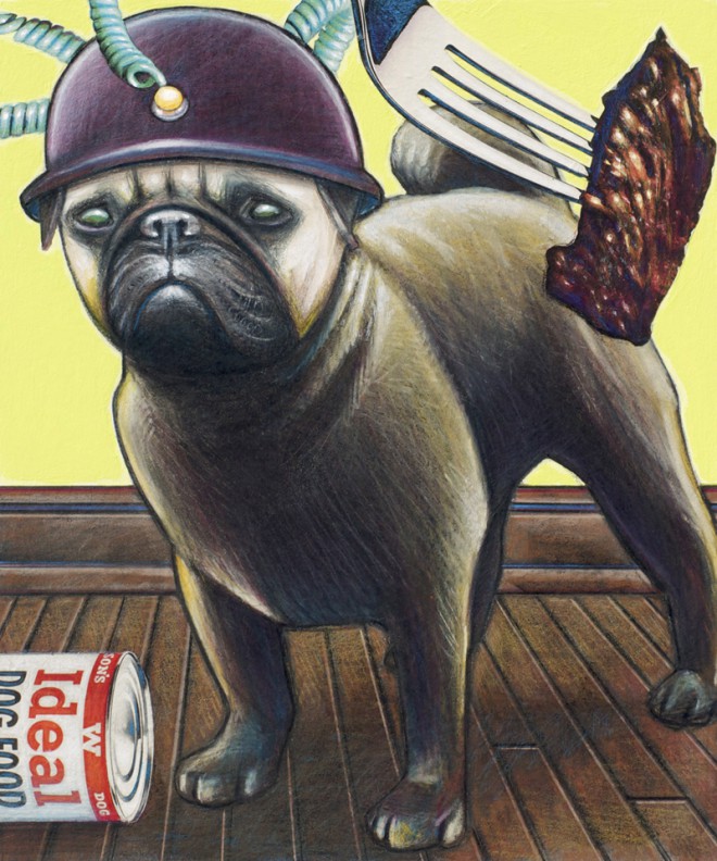 Wilbur, Yelena Moulin's pug